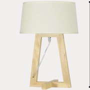 Đèn bàn gỗ TBK DB01 Ø290xH580